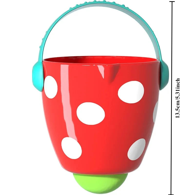 Baby Shower Bath Toys Leaky Bucket Water Cups Sprinkling Play for Toddler Bathtub Beach Mini Bathroom Gifts pool toys baby bath