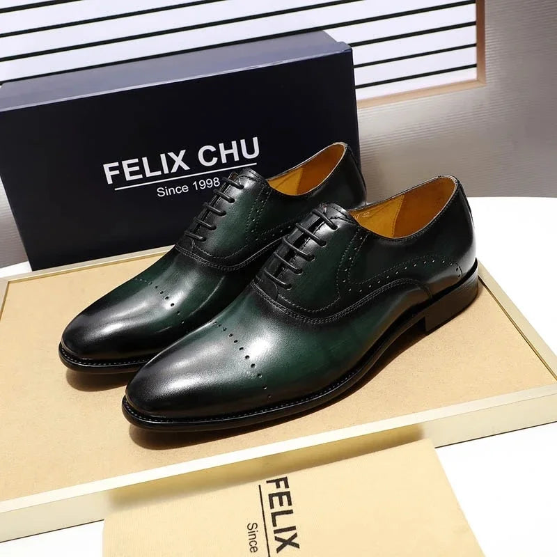 Genuine Leather Mens Dress Shoes Black Formal Social Shoe Male Business Wedding Derby for Man Luxury Italian Oxford Loafers 2025
