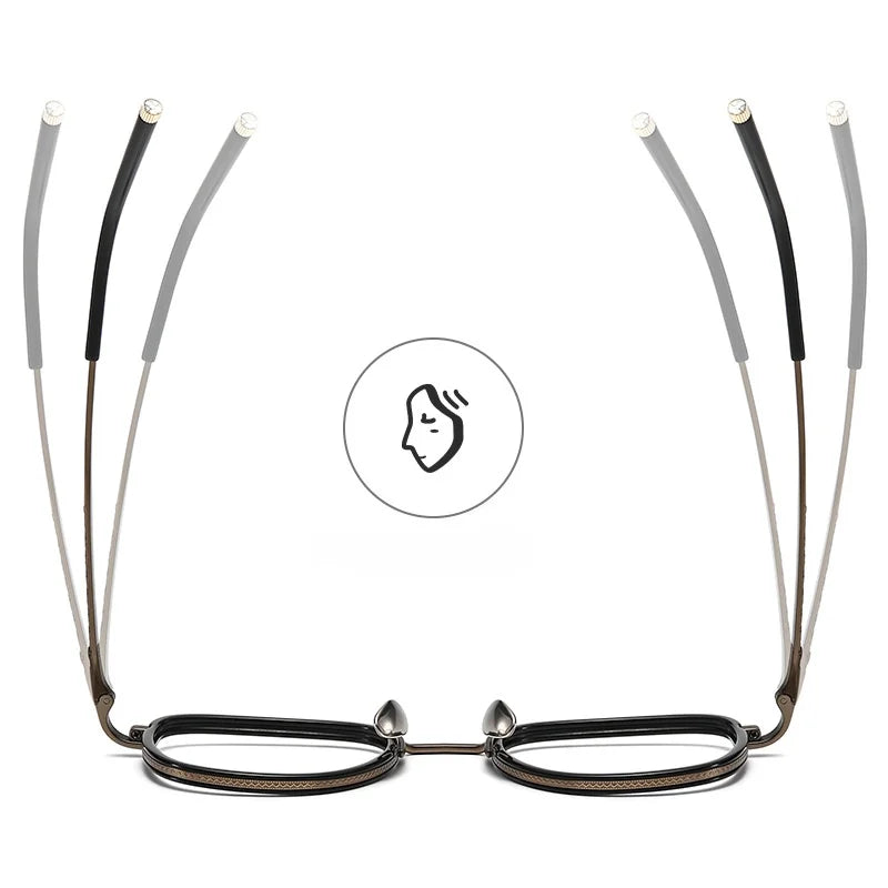 New Ultra-light Ttanium Glasses Frames Retro Designer Men's And Women's Glasses Frames Blue Ligh Optical Prescription Frames 712