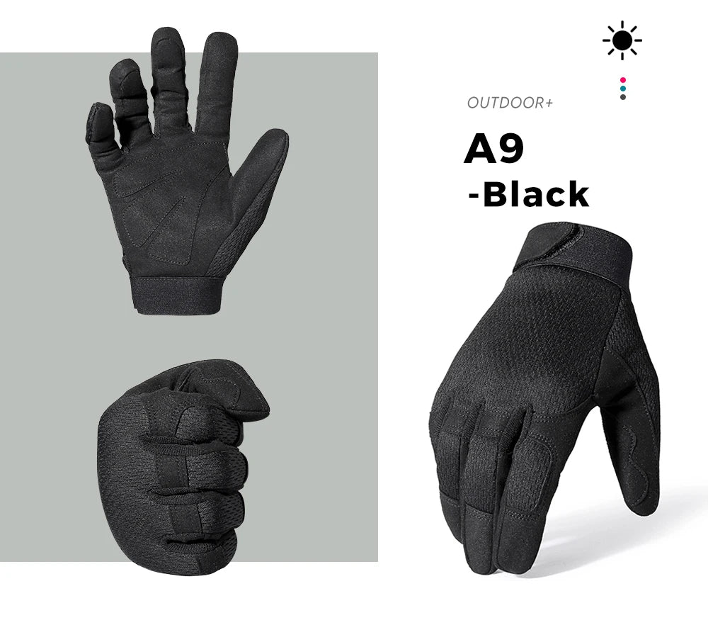 Tactical Full Finger Gloves Touch Screen Combat Shooting Hunting Sport Outdoor Airsoft Paintabll Driving Work Mittens Men Women