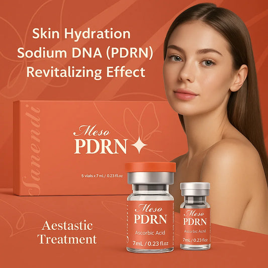 Sanendi Meso-Moisturizing Hydrating Skin Care Essence Set - Solution for Skin Problems PDRN Salmon DNA Vitamin C
