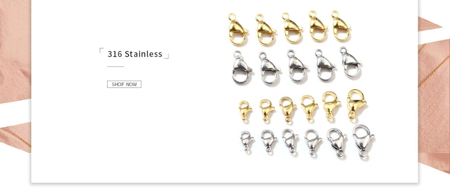 50pc/lot 14x9mm Horseshoe Charms 316 Stainless Steel Horse shoes Charms for necklace pendant charms Diy Jewelry Making-Q7-46