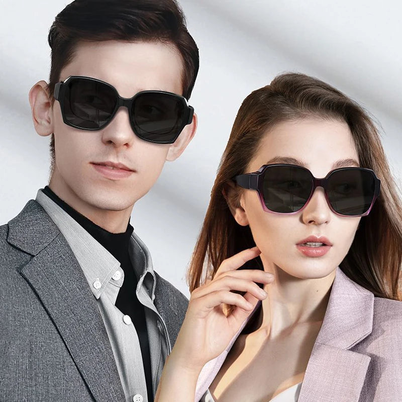 Polarized Sunglasses Can Cover Myopia Glasses Men's and Women's UV Protection to Make round Face Thin-Looked for Driving