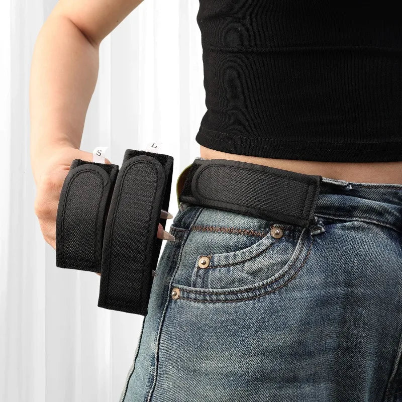 Men's Ultra-Soft Buckle Free Waist Belts Fashion Comfortable No Buckle Elastic Belts Stylish Unisex Jeans Loop Buckle-Free Belt
