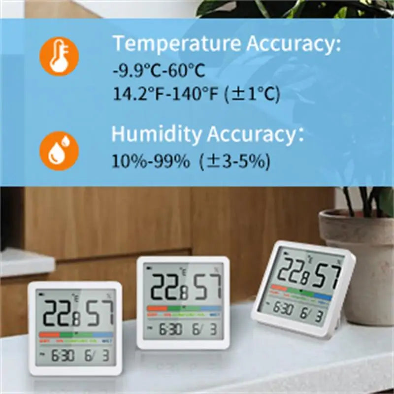 LCD Digital Thermometer Hygrometer Sensor Gauge Weather Station New Digital Home Indoor Temperature Humidity Meter
