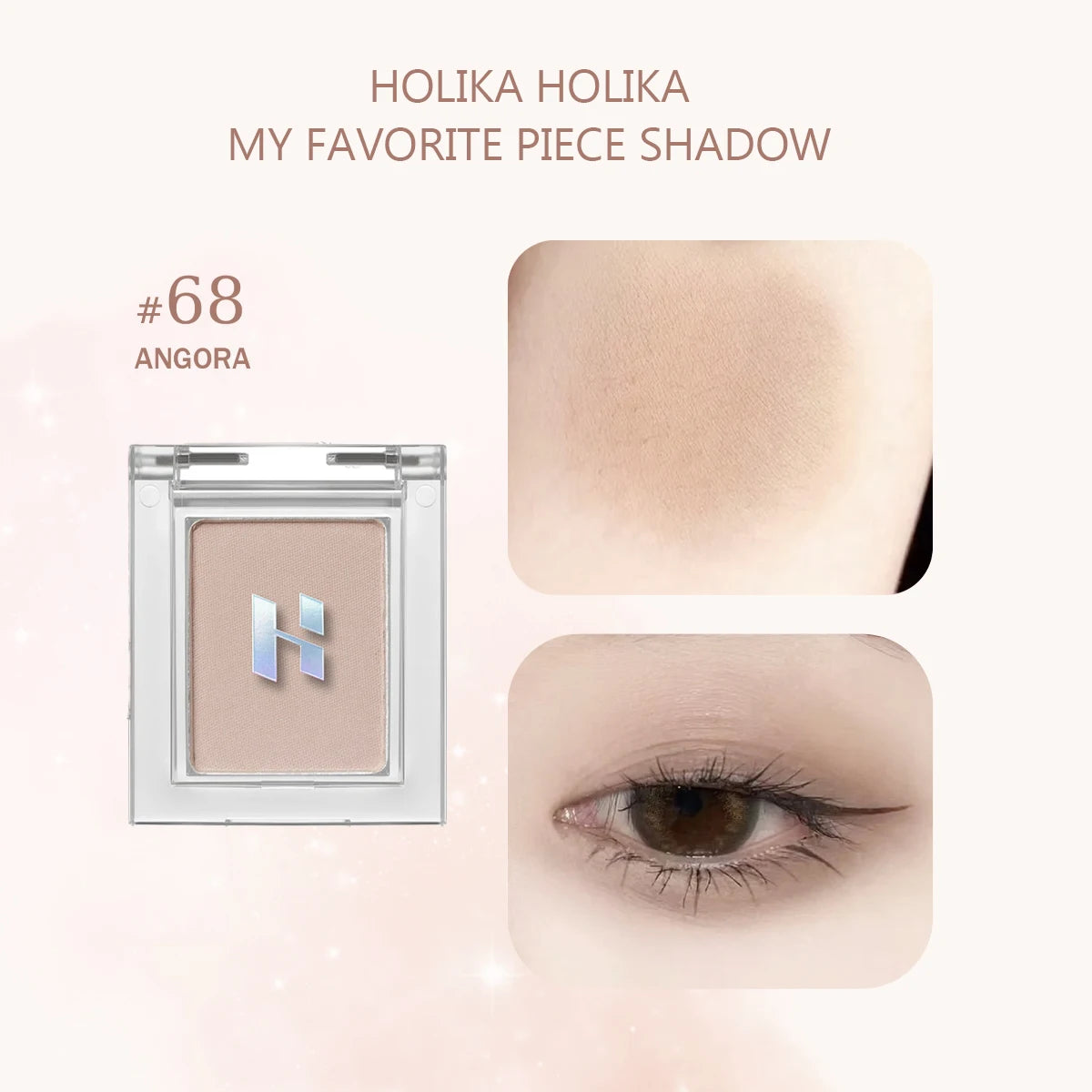 HOLIKA HOLIKA My Favorite Piece Shadow-8 Shades,Highly Pigmented,Long-Lasting&Fade-Resistant,Smoky Party,K-Beauty,Korean Makeup