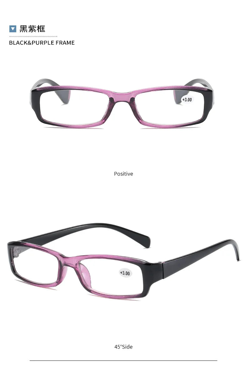 Reading Glasses Women Classic Resin Mens High-definition Presbyopic Glasses Diopter+1.00 1.5 2.0 2.5 3.0 3.5 4.0 Gafas 노안 돋보기