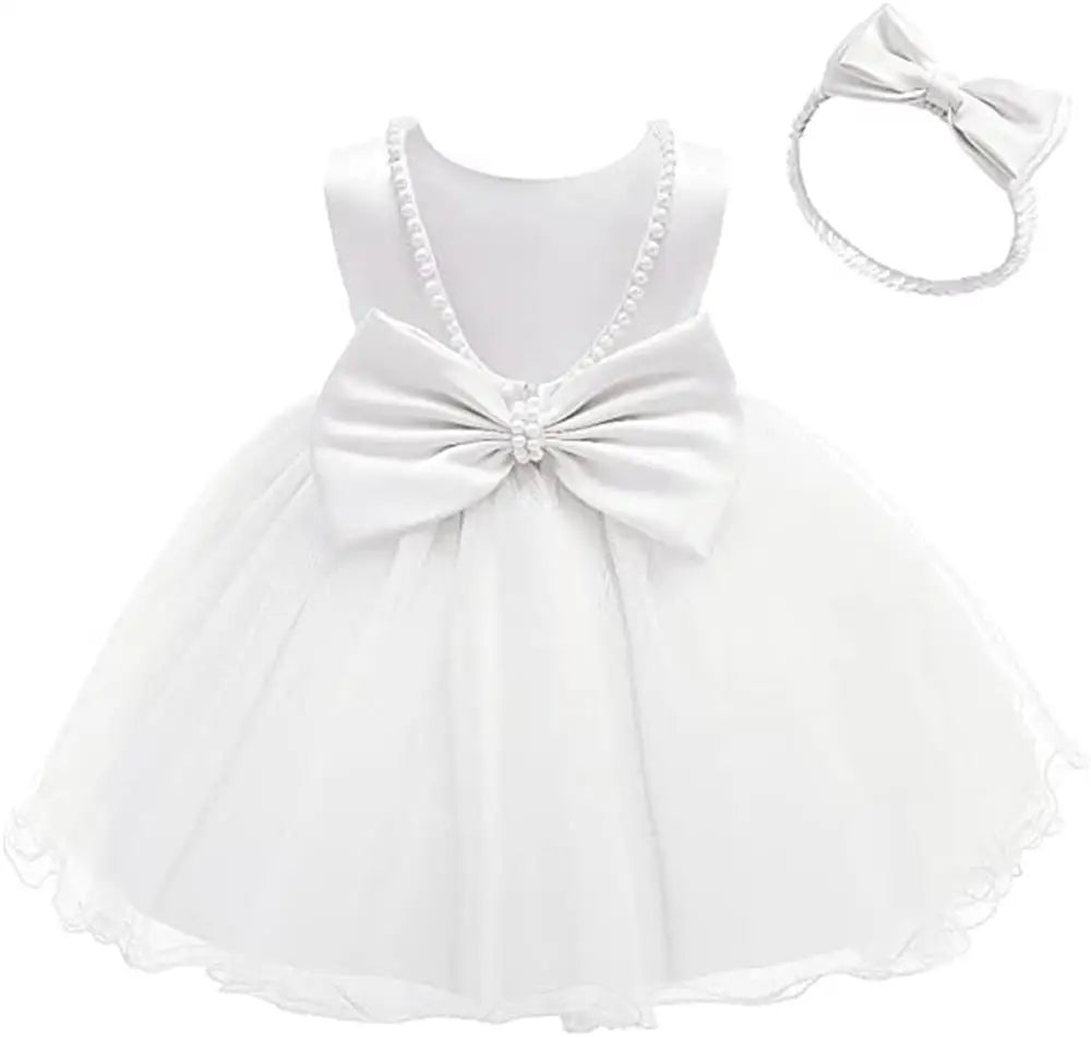 Baby 1st Birthday Dresses Newborn Gown Dresses Kid Christmas Princess Dress Evening Costumes Party Dresses For Girls 0-24 Months