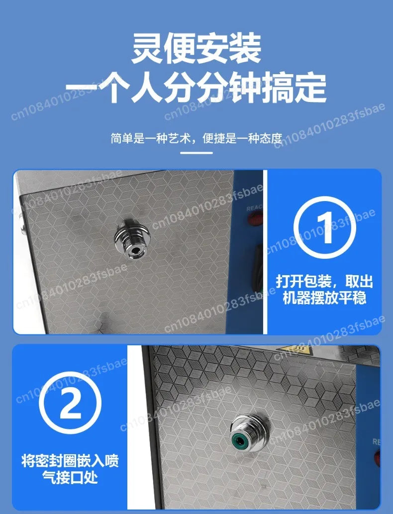 2L Direct Spray Steam Washer 1300W Multifunctional Steam Cleaning Machine for Jewelry Air Conditioner