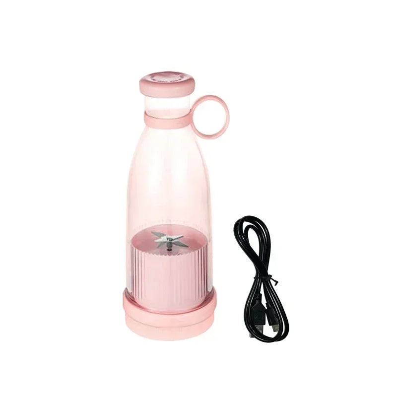 1pc 420ml Personal Size Blender, Portable Blender, Battery Operated USB Blender, Smoothies  Blender Bottle  Portable Juicer