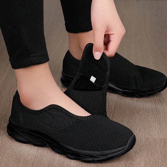 Women's Sneakers Orthopedics Wide Feet Swollen Walking Women Shoes Unisex Thumb Eversion Adjusting Breathable Diabetic Men Shoes