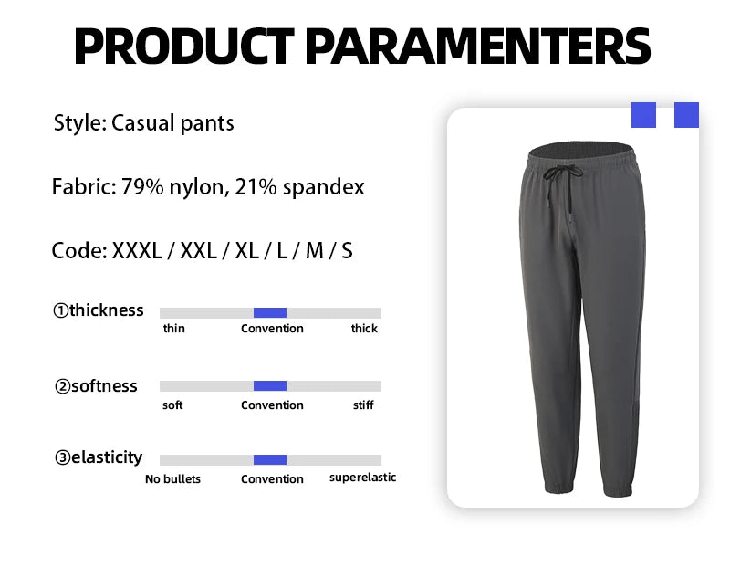 2025 New style tight-fitting and comfortable pants, men's best-selling pants, loose and casual pants for sports and fitness