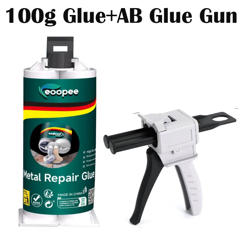 Epoxy resin AB Glue Strong bonding Transparent adhesive High viscosity waterproof Repair metal, ceramics, electronic components
