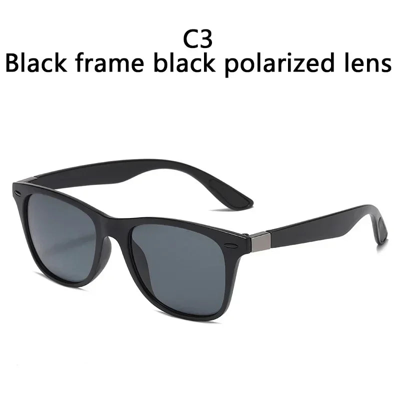Polarized Classic Sunglasses Men Women Brand Design Driving Square Frame Sun Glasses Male Goggle UV400 Gafas De Sol