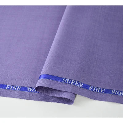 High Count 50% Worsted Wool Fabric For Suits Sewing Blazer Vest Pants Coat DIY High End 280g/m Serge Cloth Material 50X150cm