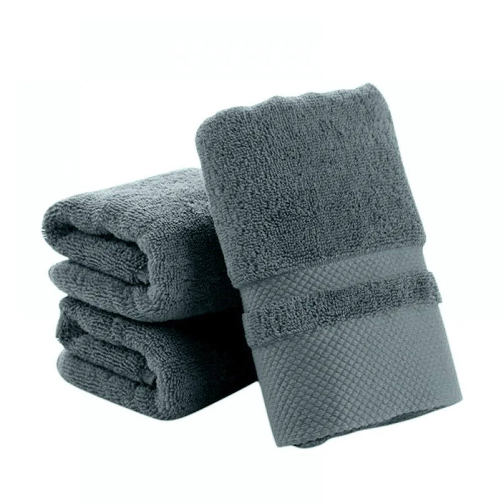 Solid Color Cotton Hand Towels Bathroom Hand Towels Set Ultra Soft And Highly Absorbent Towel For Bath Hand Face Gym And Spa ﻿