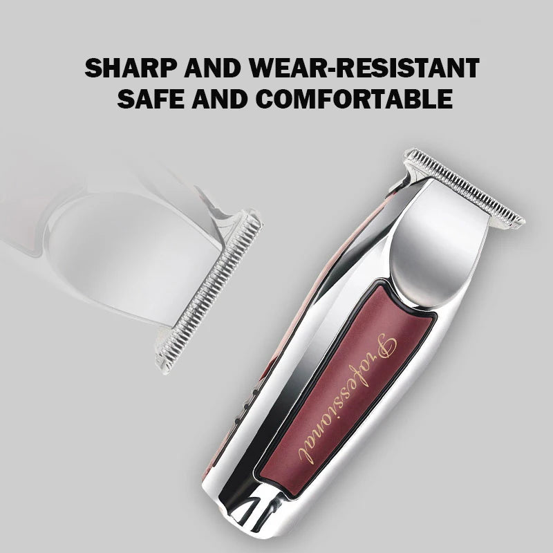 Professional Rechargeable Haircut Hair Cutting Machine Trimmer for Men Cordless Hair Clipper Electric Shaver Beard Barber