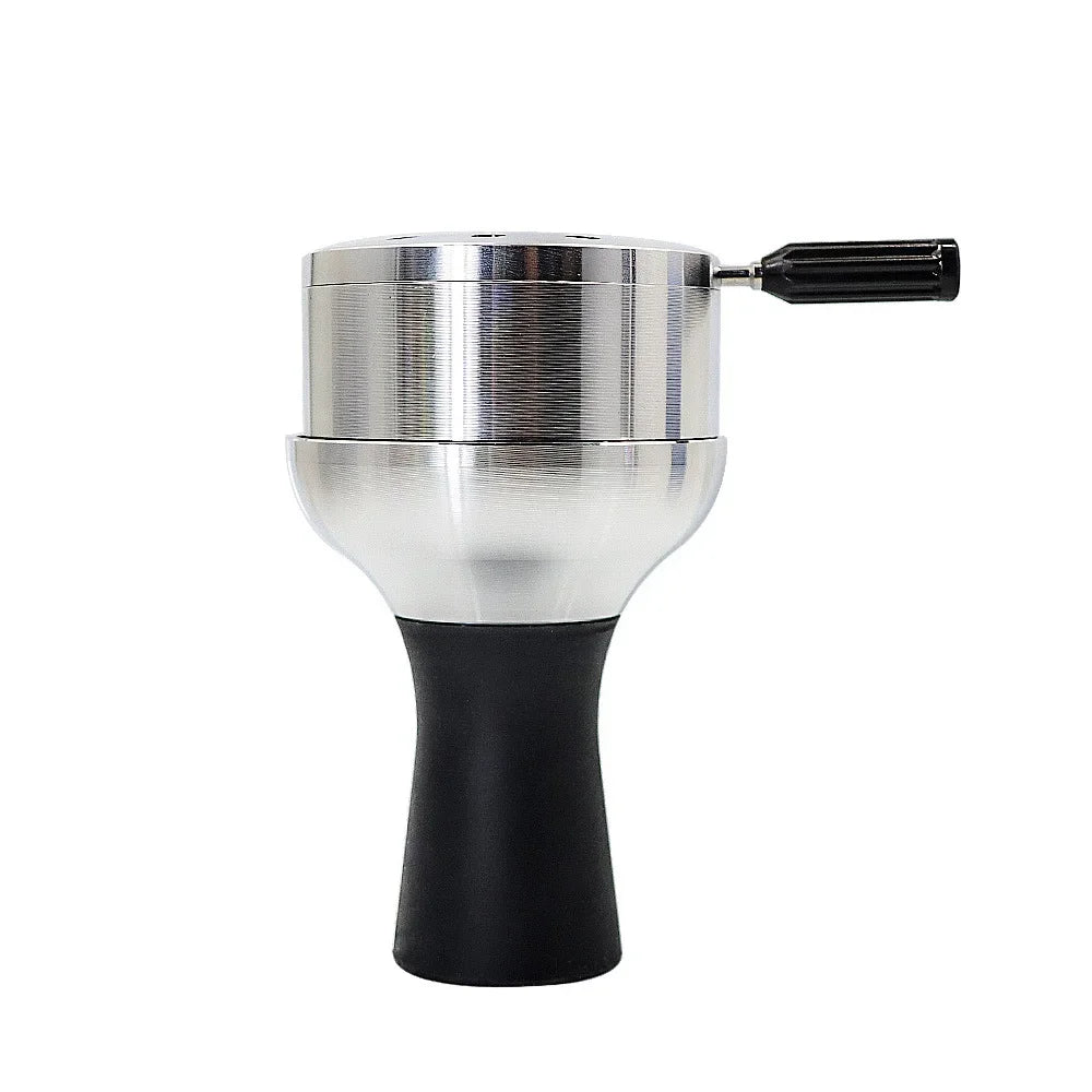 CRUSHER Arab Shisha Hookah Metal Bowl Set Charcoal Holder with Cover Heat Heat Management System Chicha for Smoking Accessories