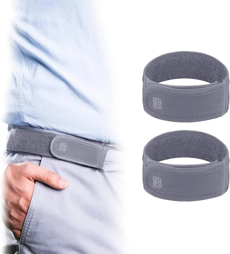 Fashion Comfortable Stylish Belt Loop Buckle-Free Belt Unisex Buckle Free Waist Belts Men's Ultra-soft No Buckle Elastic Belts