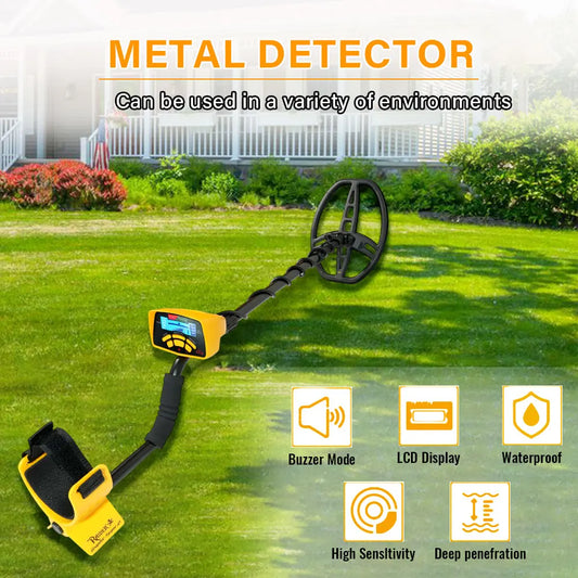 Metal Detector MD-6350 High Sensitivity Gold Digger Professional Treasure Hunter Detecting Equipment Jewelry/Coins/gold