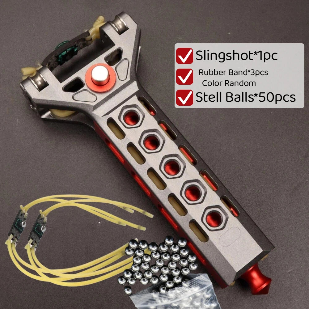 Automatic‑Loading Magazine Slingshot Catapult for Adults High‑Precision Outdoor Shooting Game Competition Entertainment Equipmen