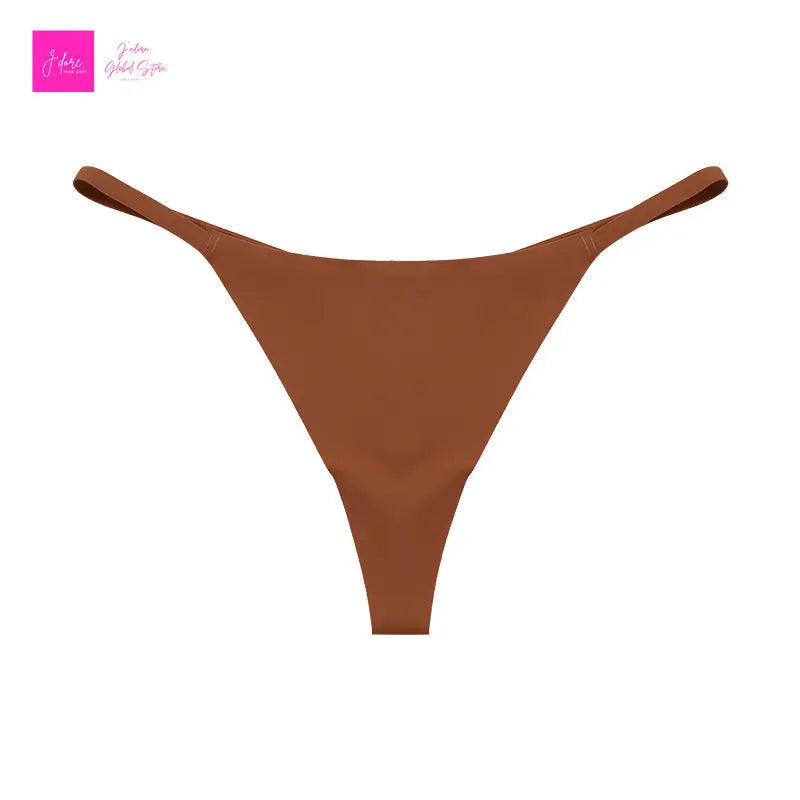 1 Pc Sexy Ladies T-back Underpants Silk Patchwork Stretch Thongs Womens G-string Panties Thong Lingerie Panties Women Thong