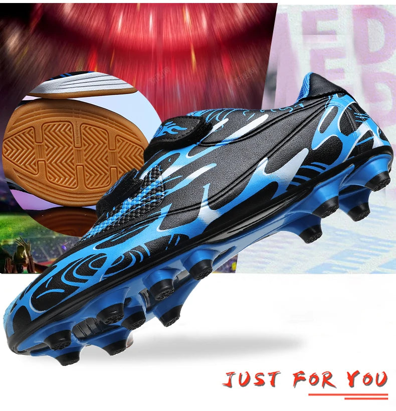 Kids Soccer Shoes School Football Boots Professional Cleats Grass Training Sport Footwear Boys Outdoor Futsal Soocer Boots 28-38