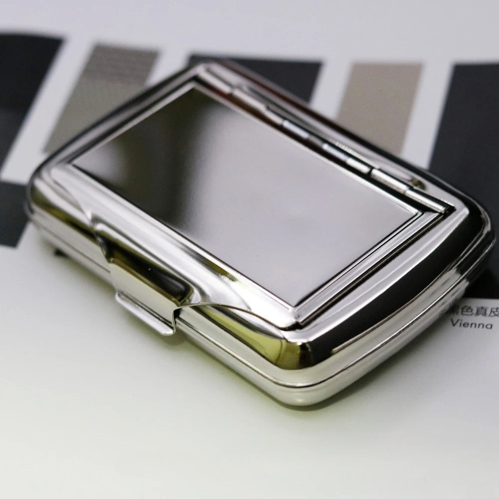 Machine Portable Metal Multifunctional Mini Portable Pipe Holder Box Cigarette Maker Smoking Accessories Gadgets