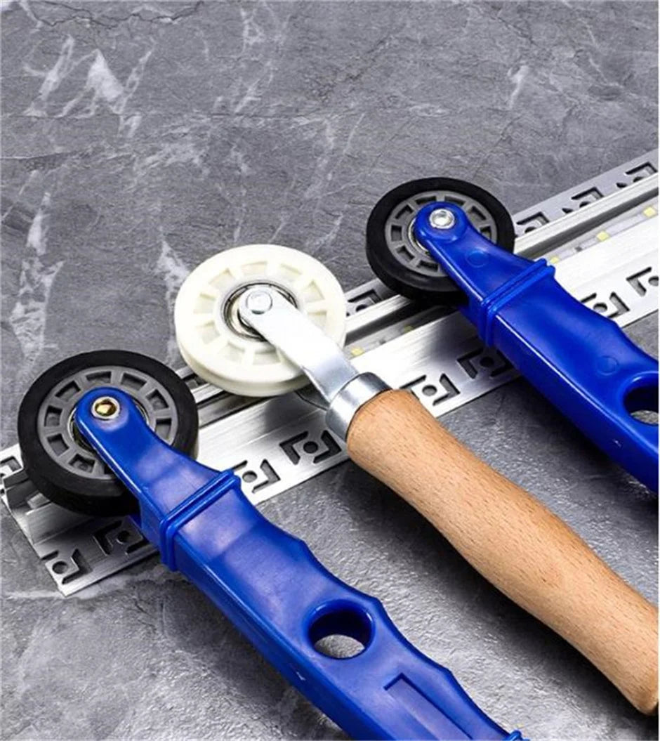 LED Light Strip Installation Roller Tool for 6mm/8mm/10mm COB SMD  Linear Aluminum LED Profile Hard Bar Light Fixture Baseboard