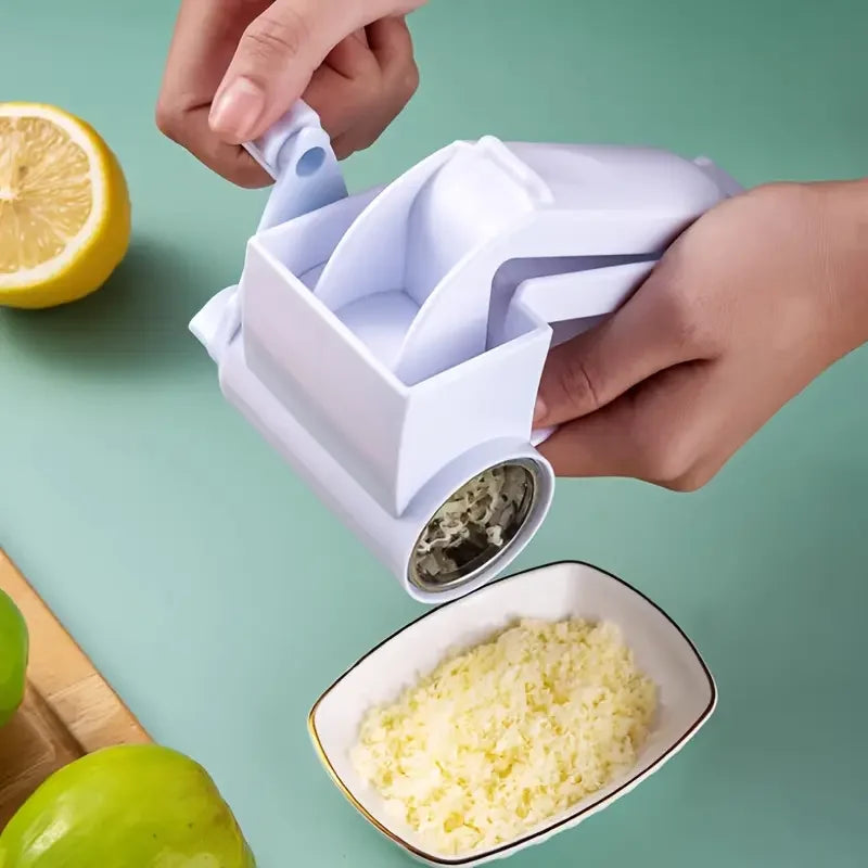 Rotary Cheese Grater - Hand Crank Easy Operation | Perfect for Pasta & Pizza Topping Your Pizza Making Best Friend Easy to Clean