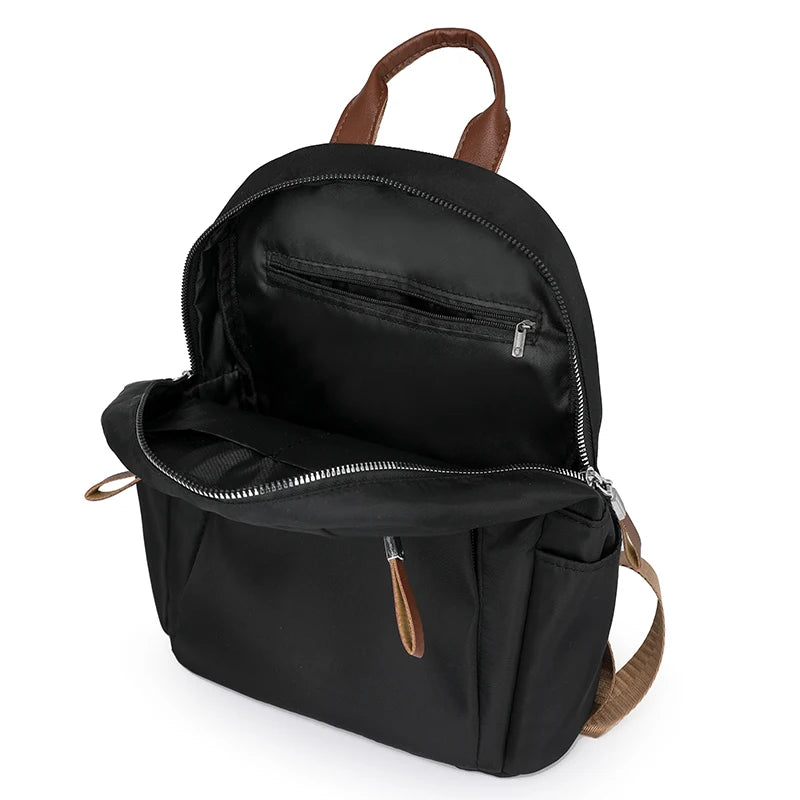 High Quality School Student Backpacks Large Capacity Travel Bags Fashion nylon Cloth Bag Trendy Computer Bag Backpack Washable
