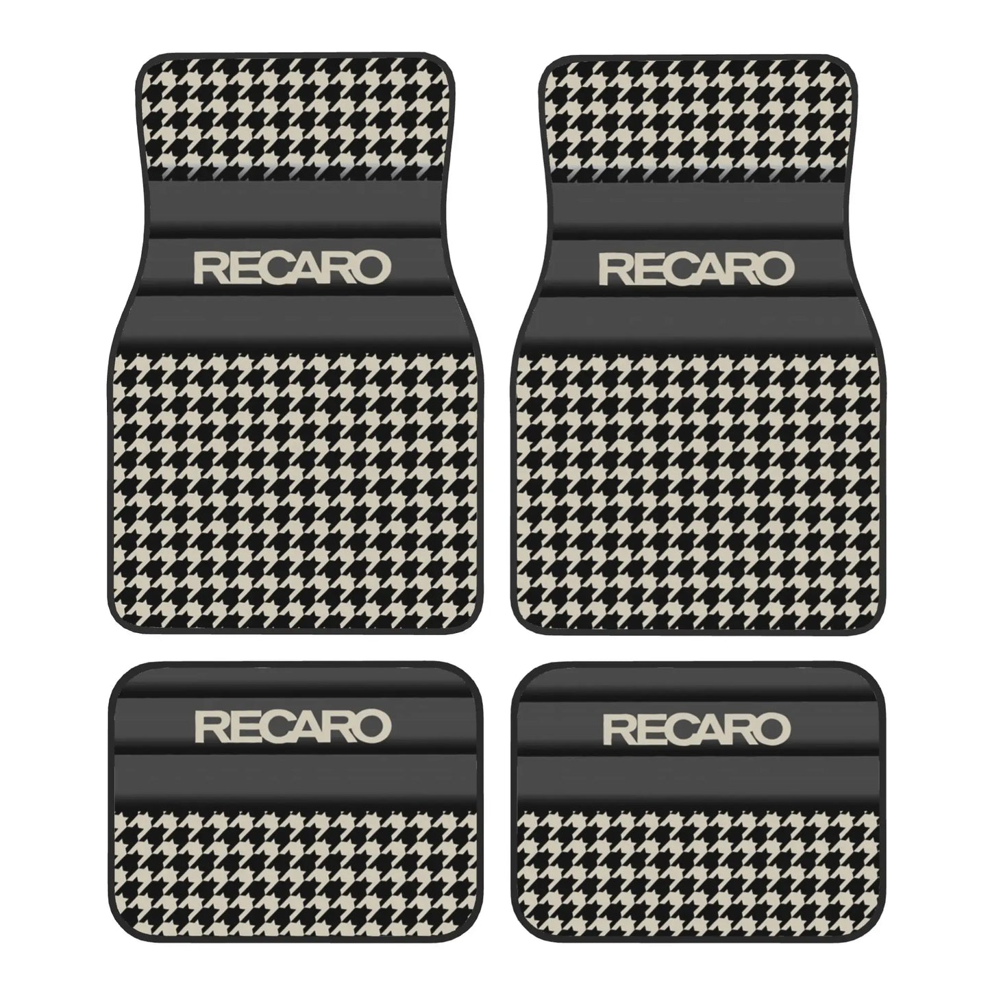 Crystal Velvet Car Floor Mats 4 Pcs Non-Slip Carpets Rugs Recaros  Universal Car Front Rear Carpets Foot Mats