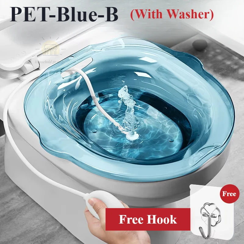 Portable Bathtubs Folding Bidet Maternity Self-Cleaning Private Part Buttock Rinse Perineal Soak Bath Hemorrhoid Treatment Bidet