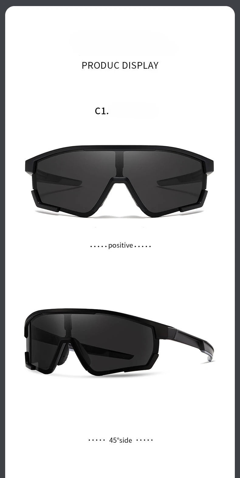 Prescription Polarized Sunglasses | UV Protection Sports Eyewear | Fashion Outdoor Sun Glasses for Men & Women | Clear Sight.