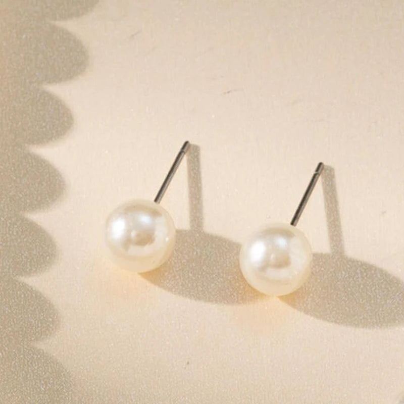 Classic Fashion Pearl Earrings Necklace Beaded Choker Pearl Pendant Necklace 100% brand new quality Classic fashion design