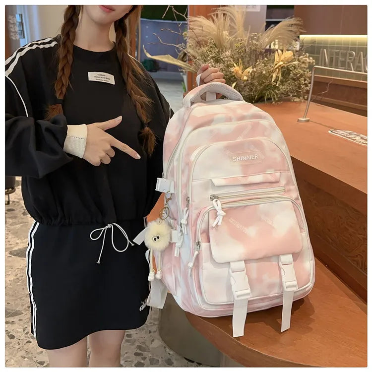 Children's Schoolbags Primary School Schoolbag backpack for Girls junior high school large-capacity school backpacks