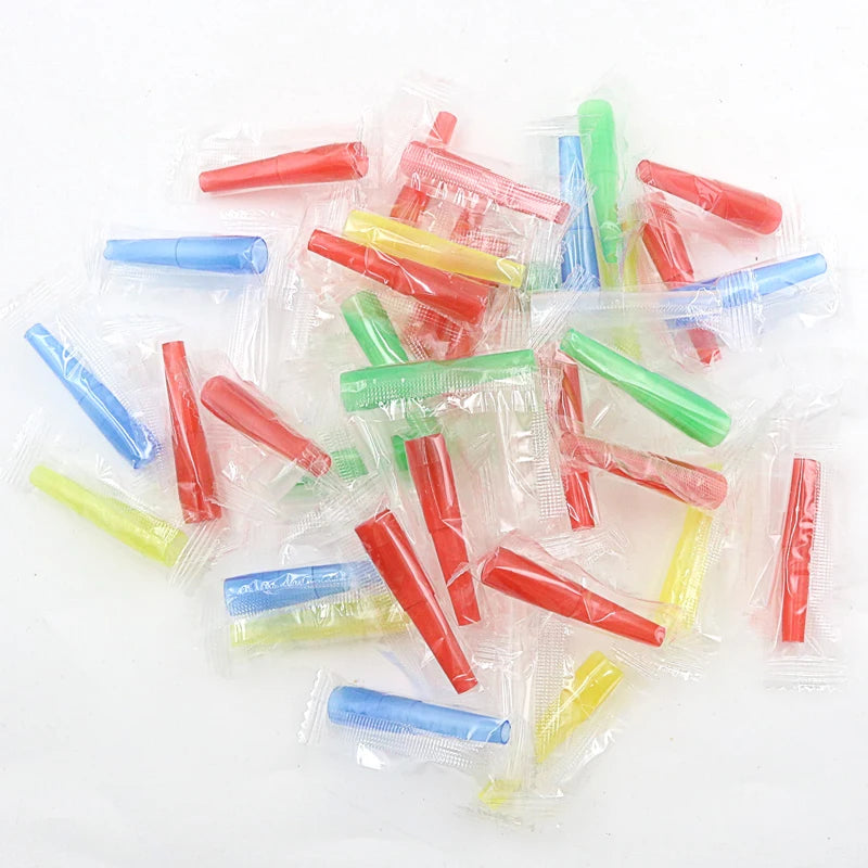 100pcs per pack Disposable Shisha Mouthpiece For Hookah Sheesha Chicha Narguile Hose Mouth Tips Smoking Accessories Gadget Tools