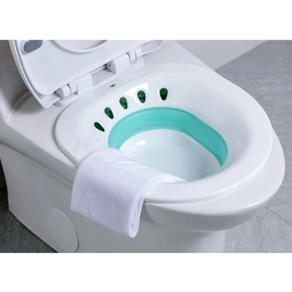 Portable Bidet Sitz Bath Tub Basin For Pregnant Women Elderly Postpartum Hemorrhoids Patient Toilet Sitz Bath Tub Basin Bidet
