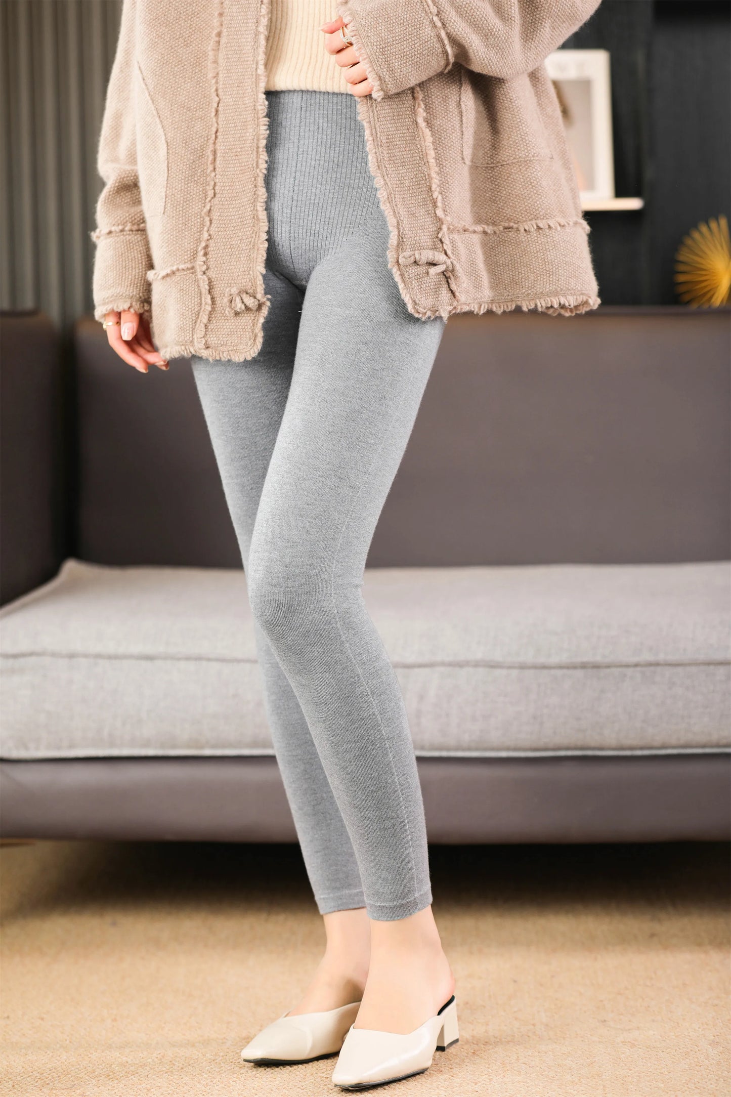 Wool pants for women, winter 100% pure wool pants, warm pants, women's wool leggings