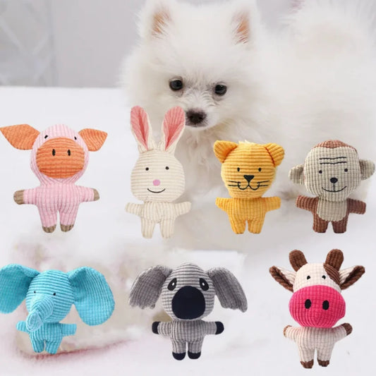 New pet plush toys bite-resistant teething toys for dogs and cats to relieve boredom pet toys