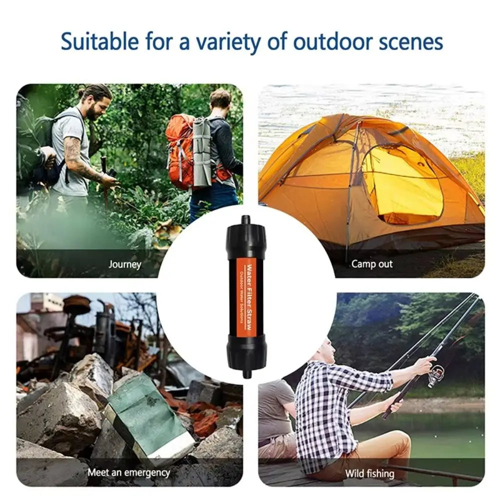 Mini Mini Water Filter Straw Purifier Direct Drinking Purification Water Filter TUP Portable Drinking Water Filtering Straw