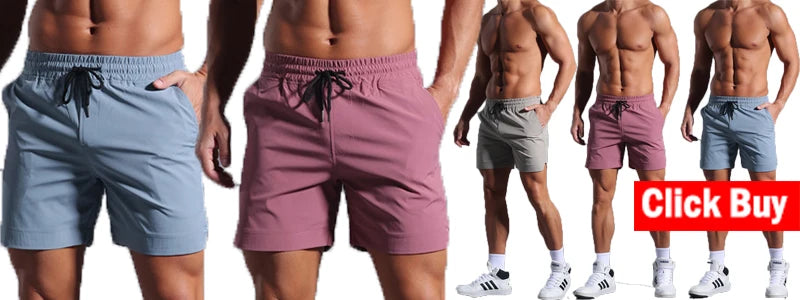 Men's Sport Pants 2 in1 Training Athletic Tracksuits Sportswear Workout Male Jogging Trousers Gym Fitness Running Pants Men