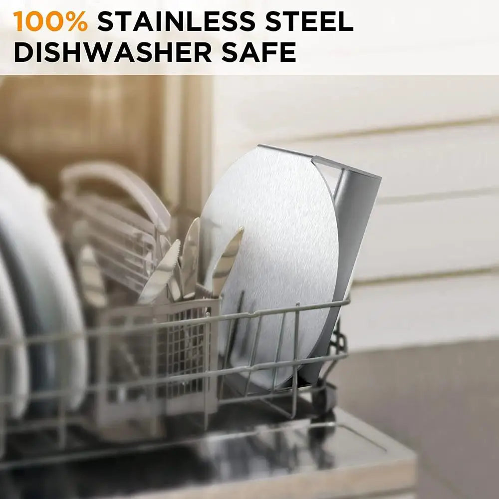 Hamburger Press Maker Stainless Steel Non-Stick Circular Square Burger Kitchen Tool Meat Press