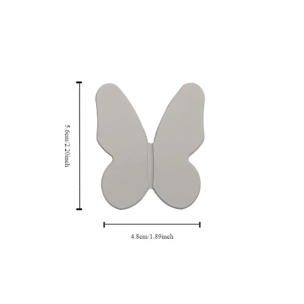 Furniture Hardware Butterfly Shape Door Pulls Wardrobe Pulls Single Hole Drawer Knobs Cabinet Drawer Zinc Alloy