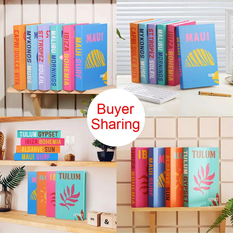 Islamic Church Writing Culture Fake Books Decorative Coffee Table Decoration Storage Box Bookshelf Bedroom Aesthetic Home Decor