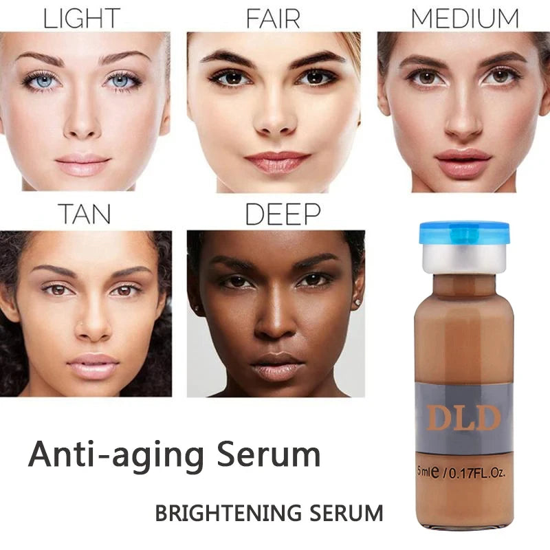 Korea 5ml Face BB Cream Glow Ampoule Starter Kit Peptide Lightweight Foundation Brightening Moisturize Sun Protection Skin Care