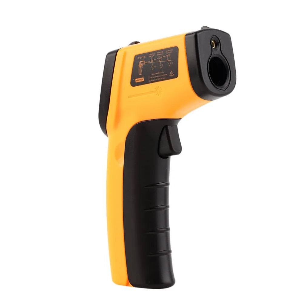 Handheld LCD Infrared Thermometer Convertible Units Laser Positioning Non-contact Thermometer Accurate Professional