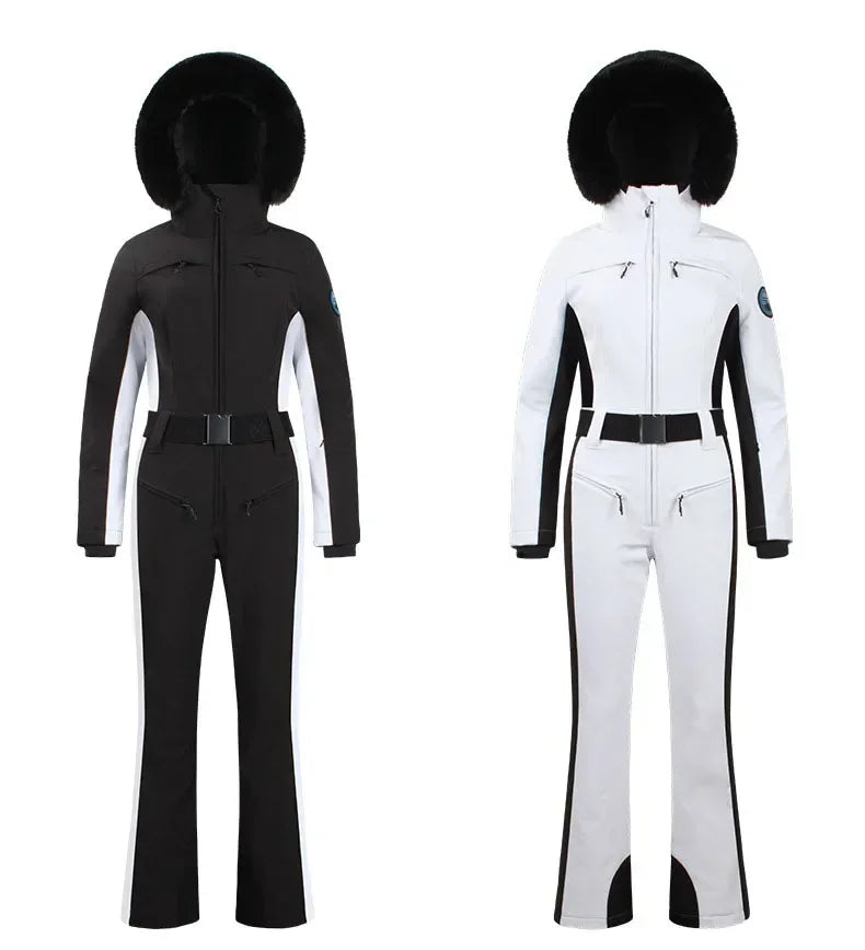 Skiing Suites 2025 Winter Snowboard Wear Outdoor Sports Overalls New 1PS Warm Female Ski Clothing Windproof Waterproof Jumpsuits