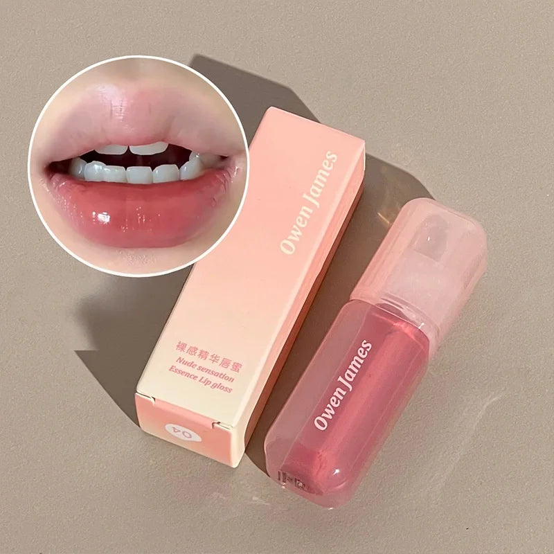Glossy Non-stick Cup Lip Gloss Long Lasting Cheek Mud Lip Plumper Tinted Lip Lipstick Lip Makeup Cosmetics