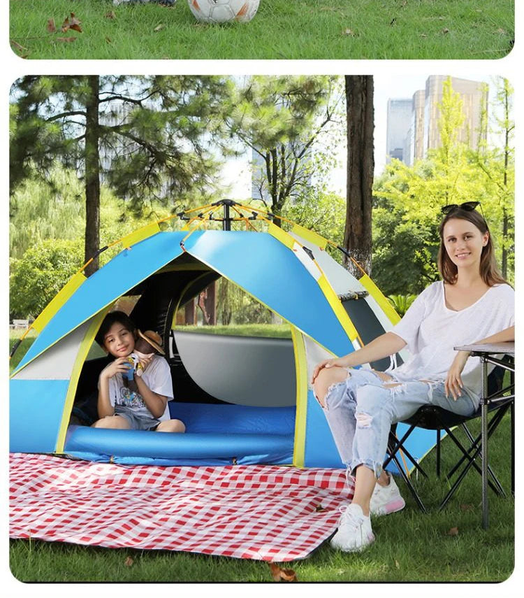 Instant Tent,Instant Pop Up Tents,Easy and Quick Setup Camping Tent,Windproof Waterproof with Rainfly for Outdoor Camping/Hiking